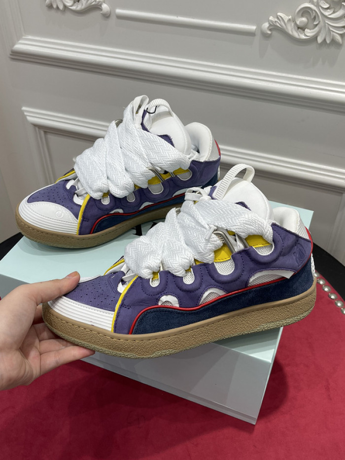 lanvin curb sneaker
